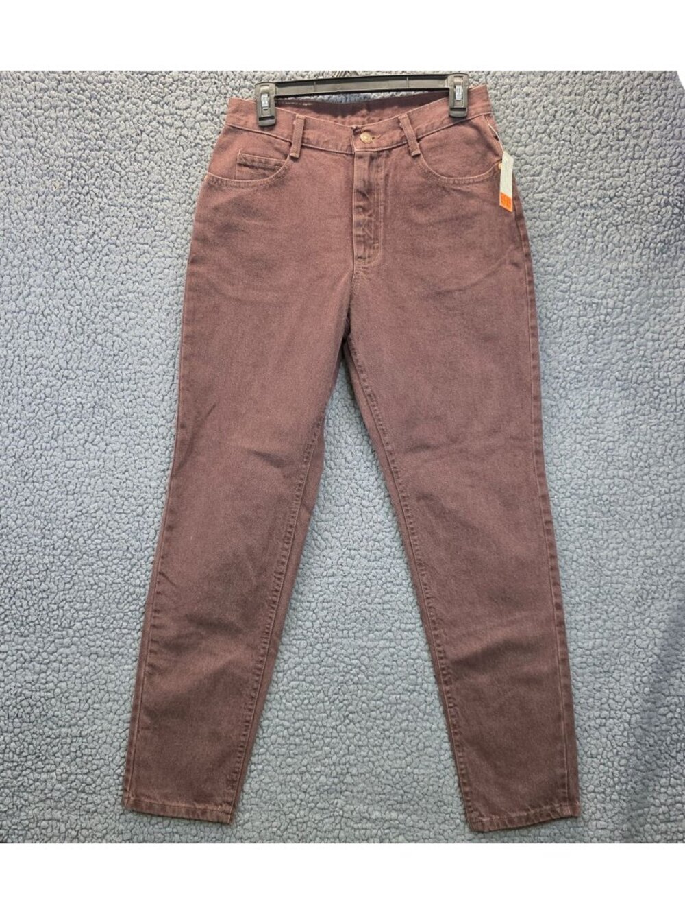 Vintage Lee Womens Junior Regular Fit Tapered Jeans 11 Brown 90s Casual Indie